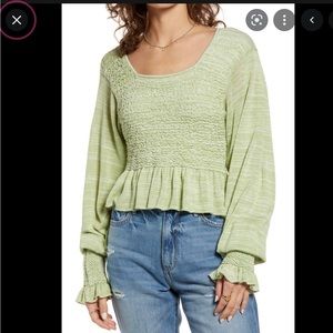free people knit top